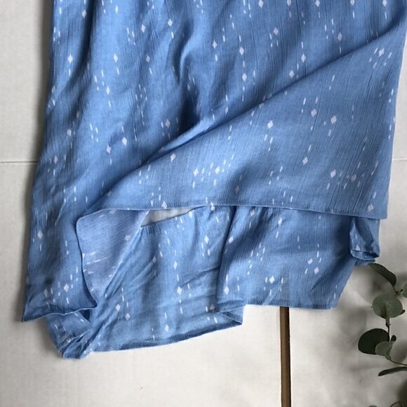 Charles Henry Light Blue Tiered One Shoulder Dress Size Extra Small - Picture 6 of 11